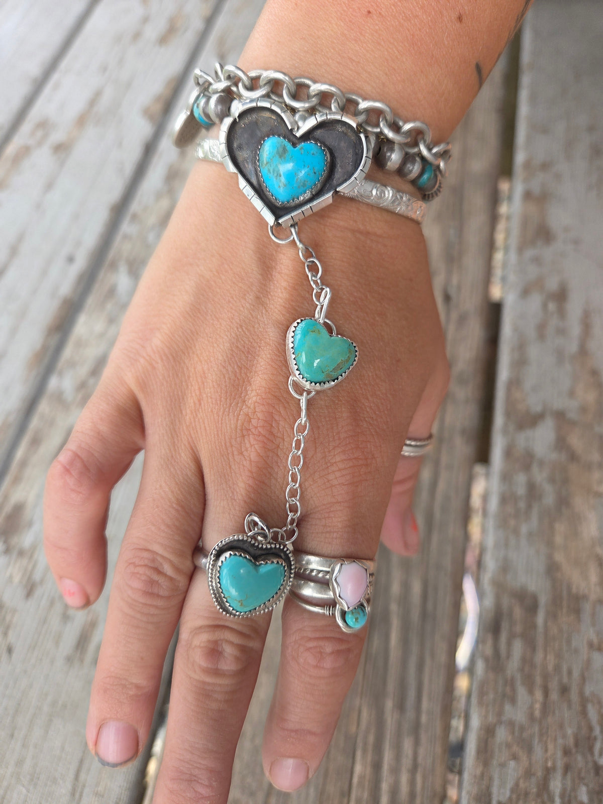 Heart Hand Chain