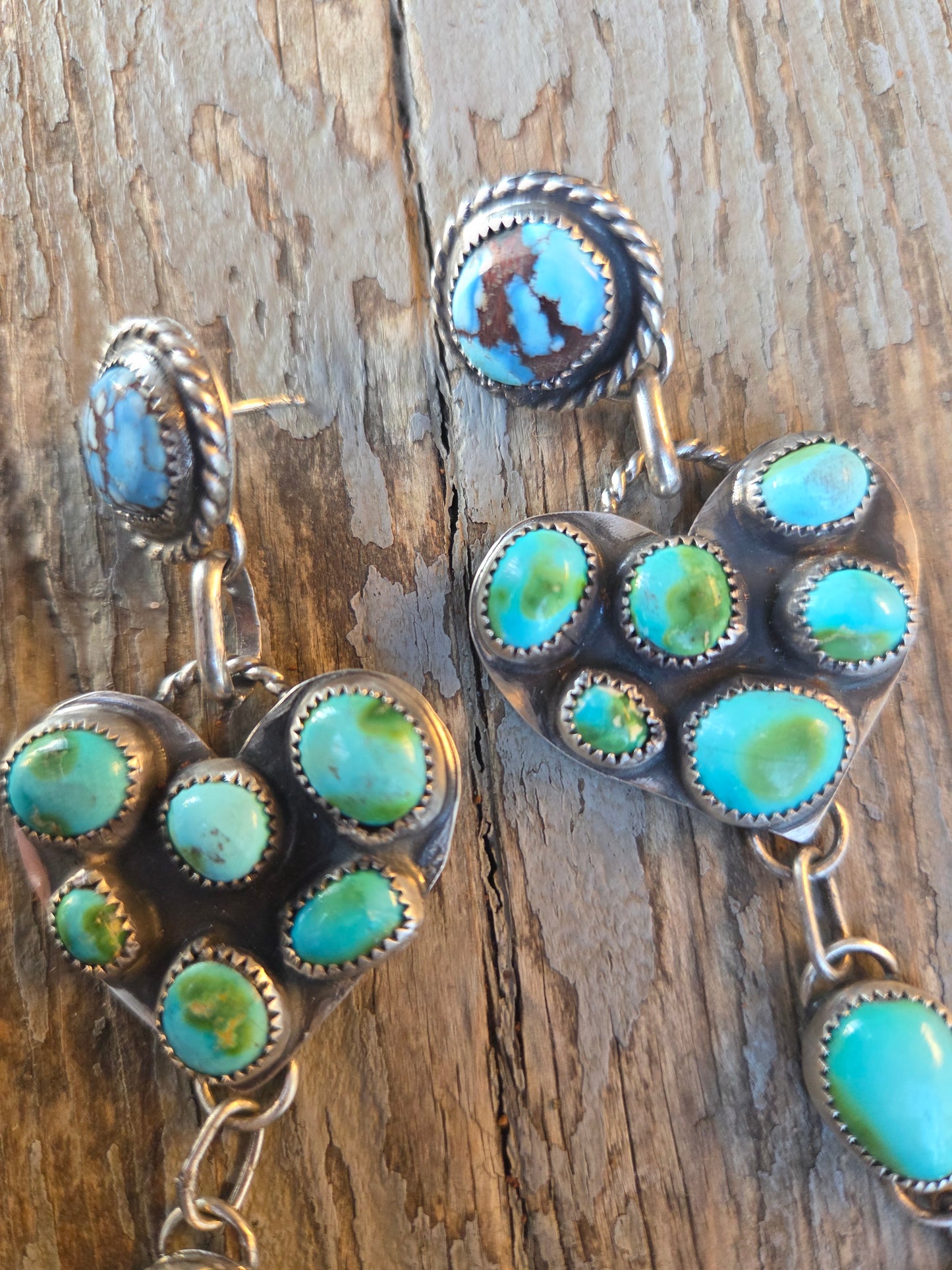Heart Turquoise Earrings