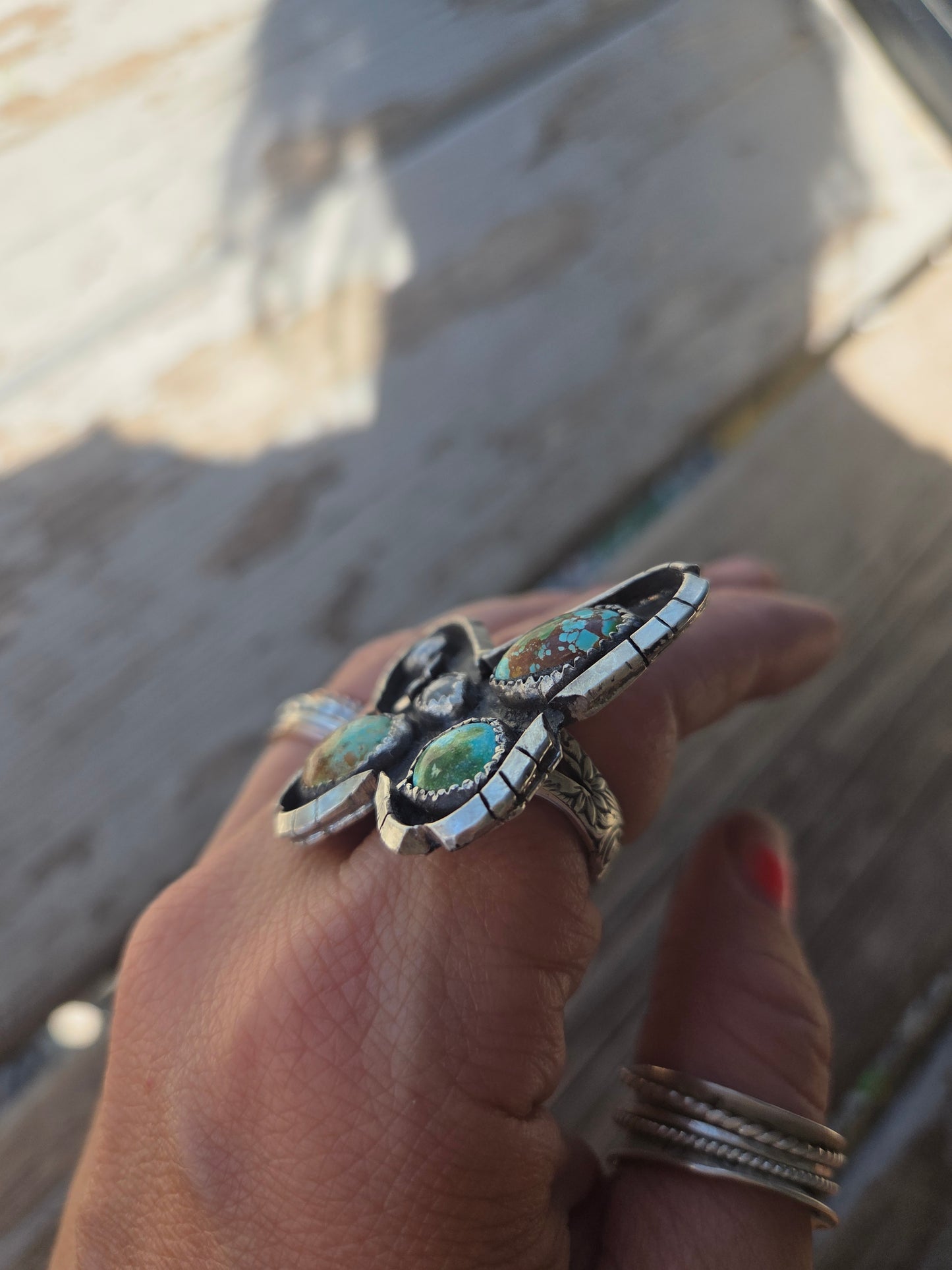 Butterfly Shadow Box Ring