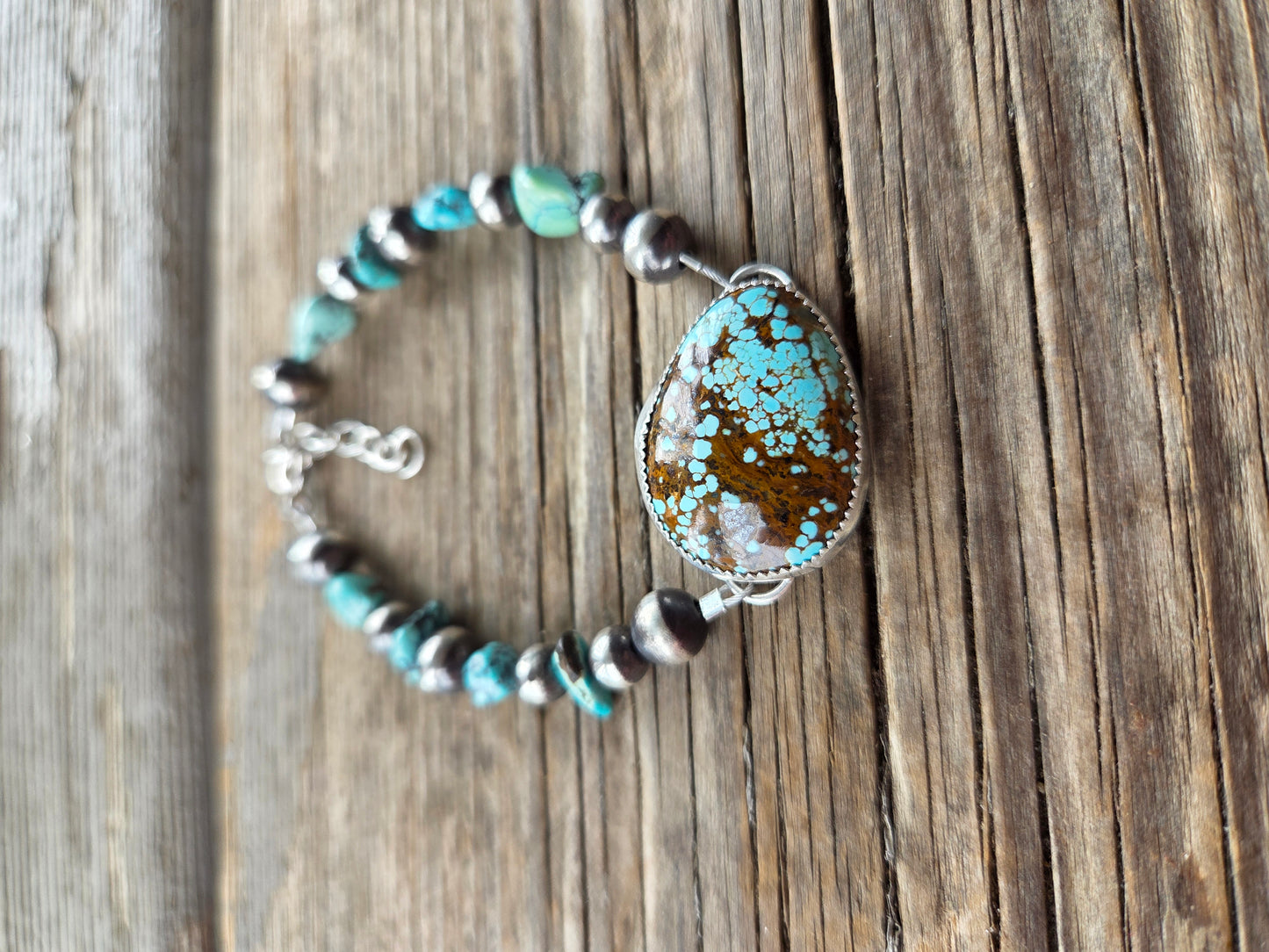 Royston Turquoise Adjustable Bracelet