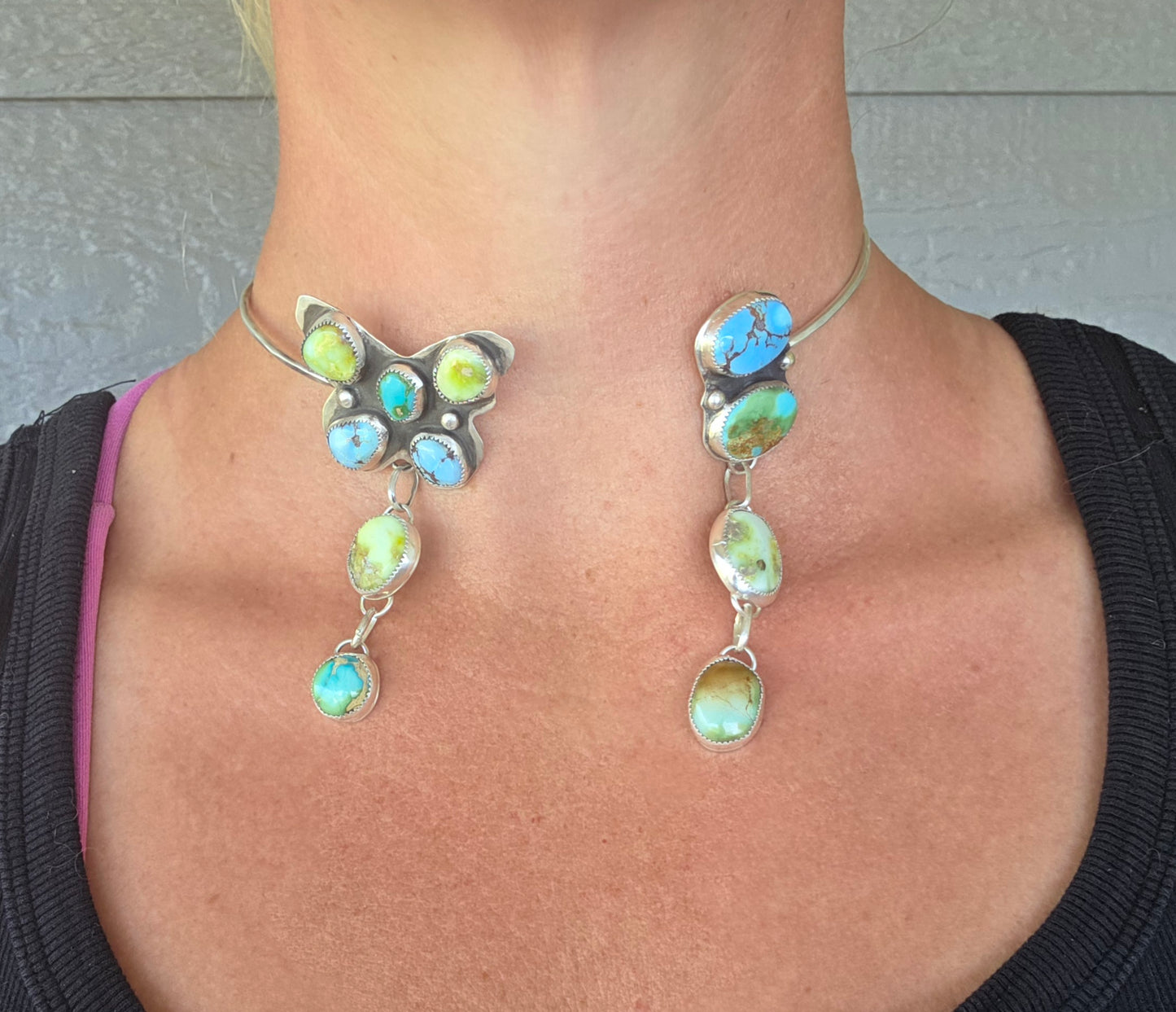ButterFly Wire Neck Cuff