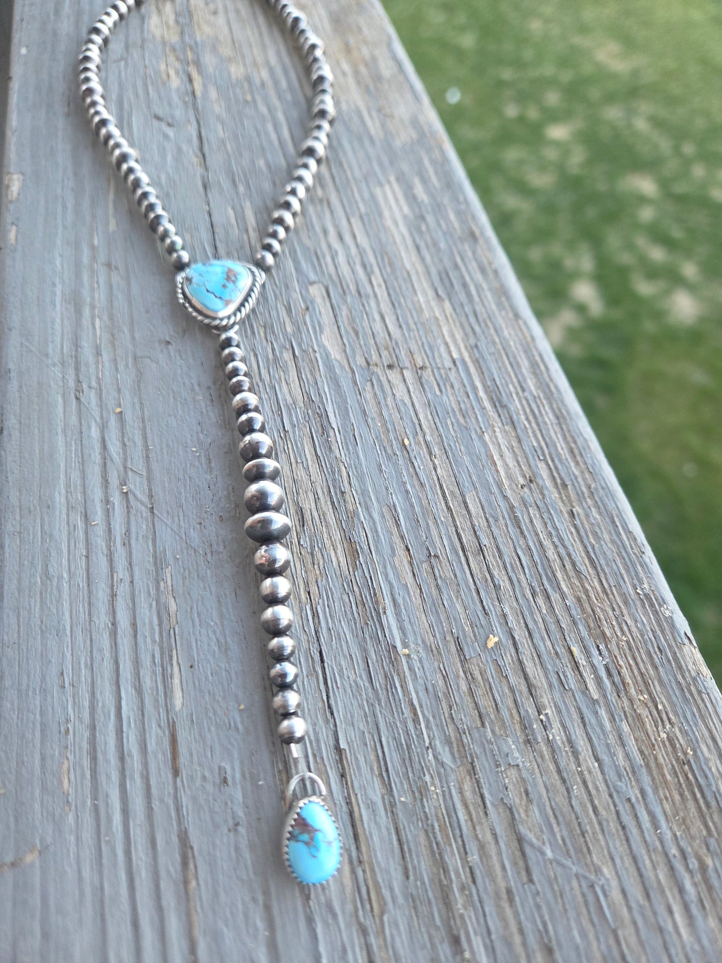 Golden Hills Turquoise Lariat