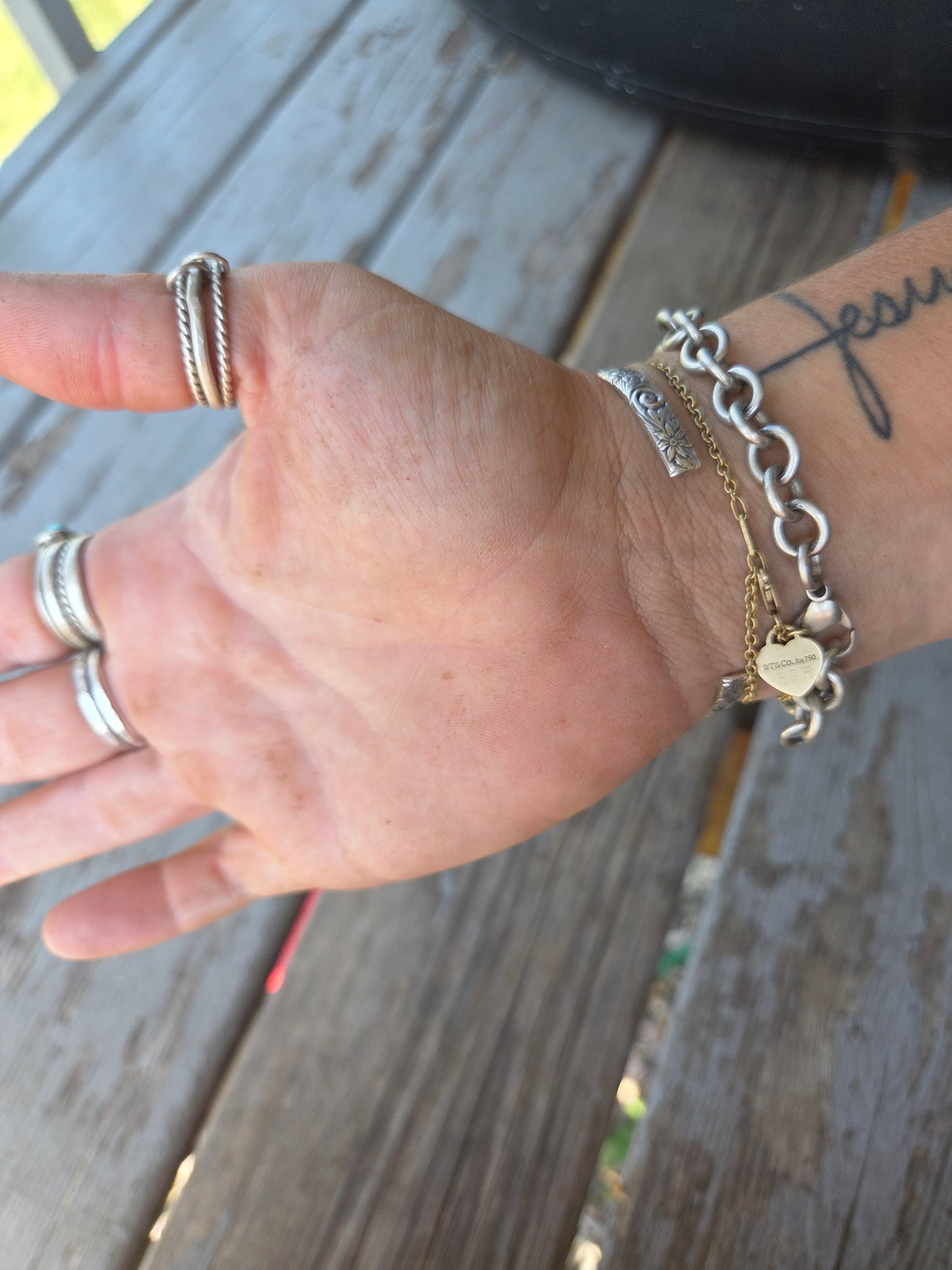 ButterFly bracelet ring combo