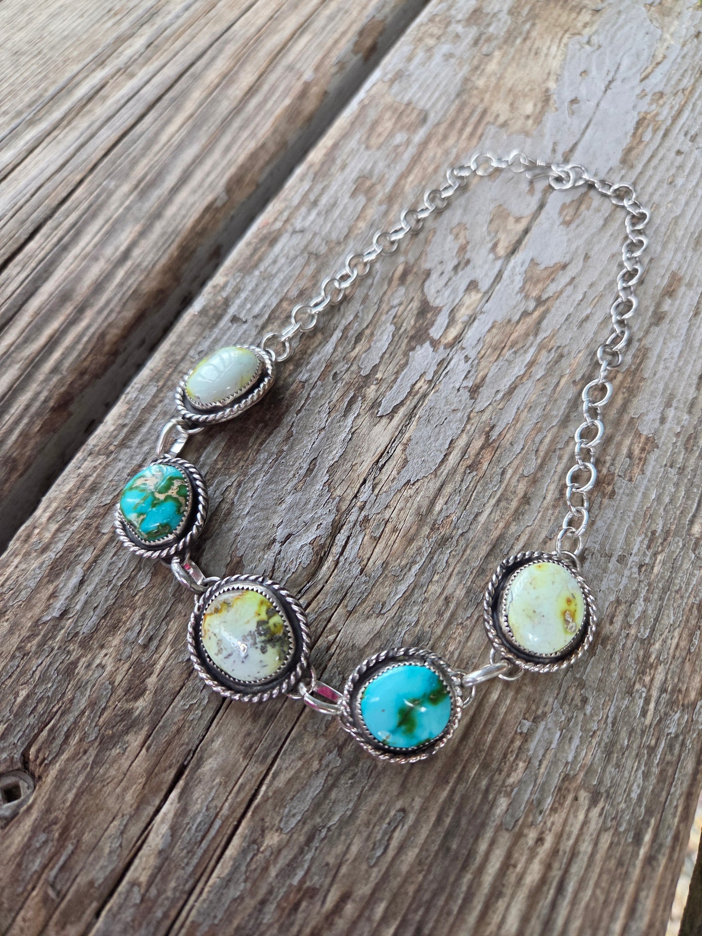 Sonoran Turquoise & Palomino Choker